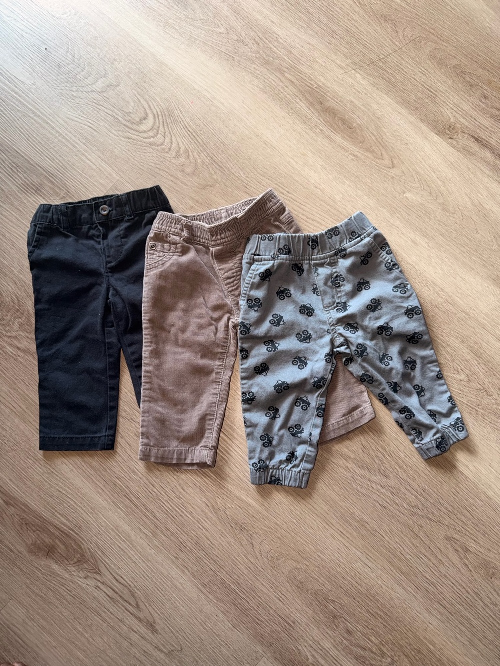 Baby Boy Pants Bundle Set of 3 | Size 6–9 Months | Excellent Preowned Condition